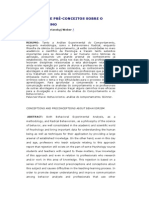 2002 Conceitos e Pre Conceitos Sobre o Behaviorismo