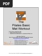 A Pilates Mat Basic