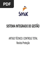 artigo SISTEMA INTEGRADO DE GESTÃO 2013