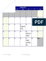 2014 Word Calendar