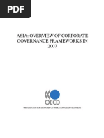 Download Asia  Overview of Corporate Governance Frameworks in 2007 - OECD by AsiaBuyouts SN20419652 doc pdf