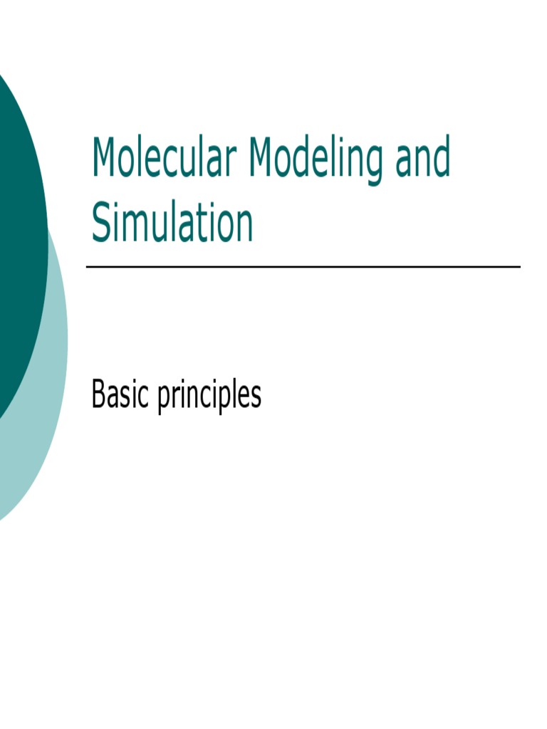 Molecular Dynamics Simulation | PDF | Molecular Dynamics | Force