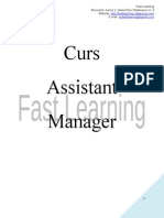 Curs Assistant Manager_Lectia 07