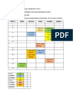 Jadual Waktu