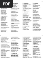 CANTICOS CONGREGACIONAIS