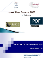 User Forum Presentations Combined