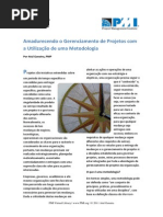 Amadurecendo o Gerenciamento de Projetos Com Uma Metodologia