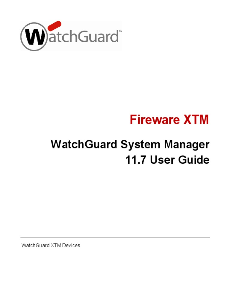 v11 7 WSM User Guide (en-US) | PDF | Virtual Private Network | Computer ...