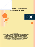 Utylitarne I Wychowawcze Aspekty Treningi Sztuki Sportów Walki - Bartłomiej Salczyński