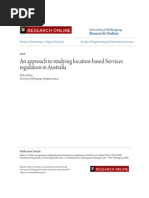 An Approach To Studying Location-Based Services Regulation in Australia