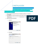 Manual de Instalación