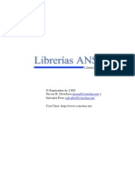 Librerias ANSI C