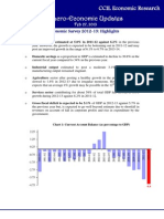 Eco Survey Highlights 2012-13