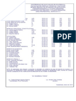 Calendario Primera Retrasada 4to Semestre 2013