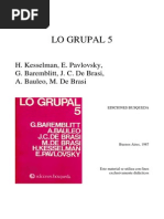 De Brasi - Desarrollos Sobre El Grupo-Formación