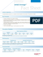 Dow Jones Industrial Average Fact Sheet