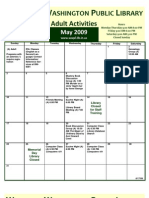 WWPL May 2009 Calendar
