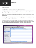 Adobe Soundbooth: Just The Basics: Creating A Project Folder