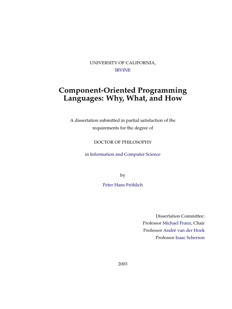 Parts of a thesis picture