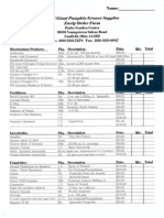 2014 Parks Garden Center Price List 