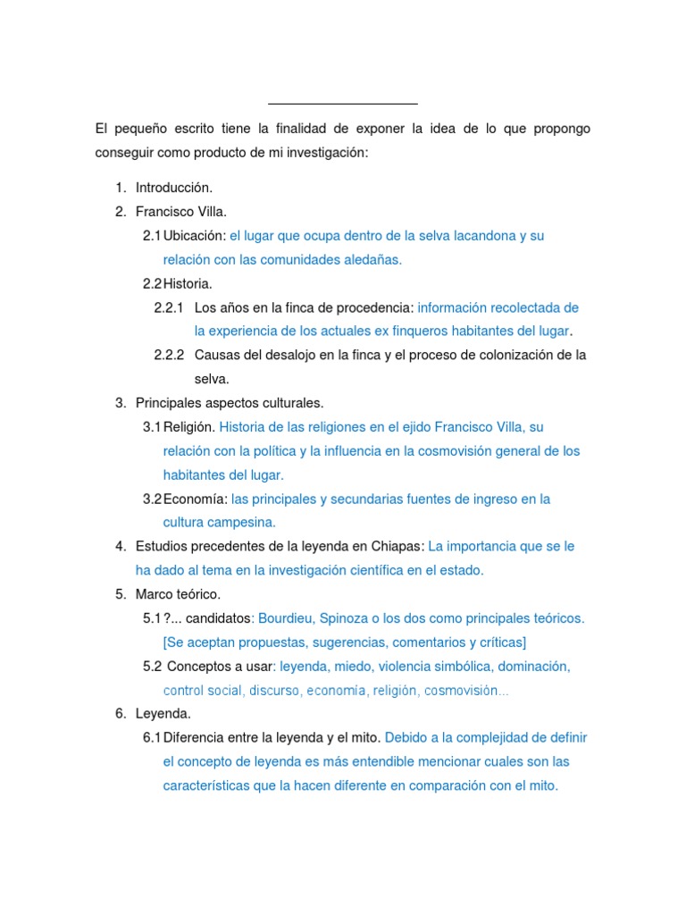 Guion de Tesis Society Philosophical Science