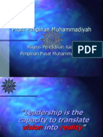 Profil Pimpinan Muhammadiyah