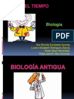 Linea Del Tiempo Biologia