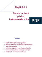  Capitolul 1 - Notiuni de Baza Privind Instrumentele Software