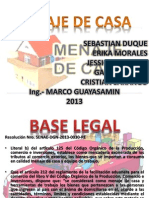 Menaje de casa para migrantes