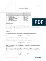 Projectile Motion