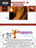 Taller Mi Devocion a Dios