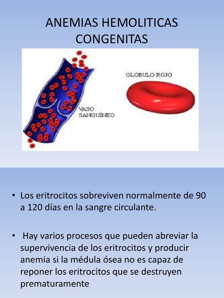 ANEMIAS HEMOLITICAS | Glóbulo rojo | Bicapa lipídica