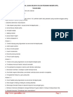 Kumpulan Soal Pengetahuan Umum