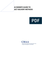 Owners Guide to Project Delivery Methods Final