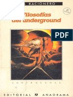 Filosofias Del Underground Racionero Luis