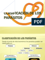 taxonomia parasitos