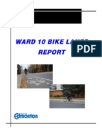 Ward 10 Bike Lanes Report