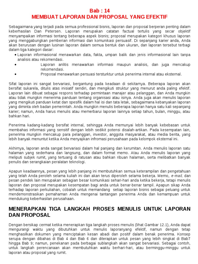 14 Membuat Laporan Dan Proposal