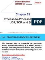Process-to-Process Delivery: Udp, TCP, and SCTP