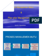D Proses Dan Pilar Manajemen Mutu