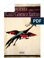 raúl gómez jattin poesia 1980-1989