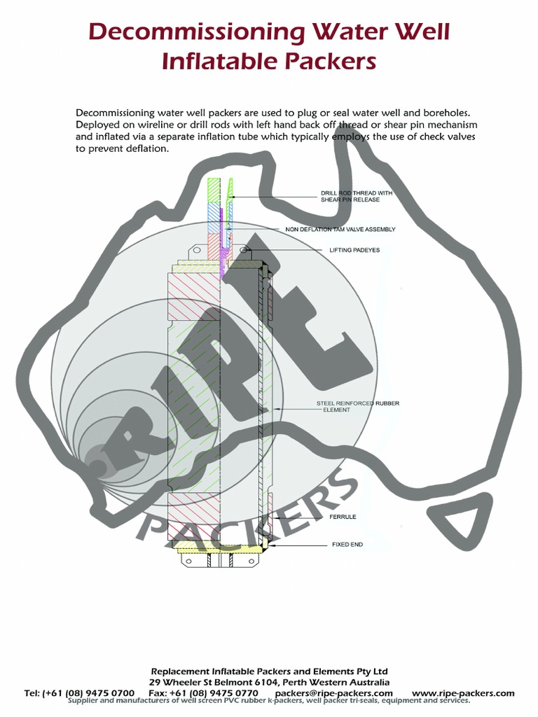 Water Well Inflatable Packers PDF