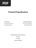Download Channel Equalization by ahmetsozen SN20447082 doc pdf