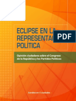 Sondeo Eclipse en La Representacion Politica