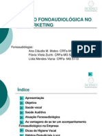 Atuação Fonoaudiologica no Telemarketing