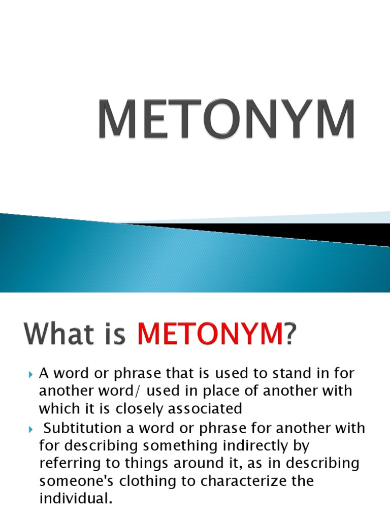 METONYM | PDF | Palace | Washington