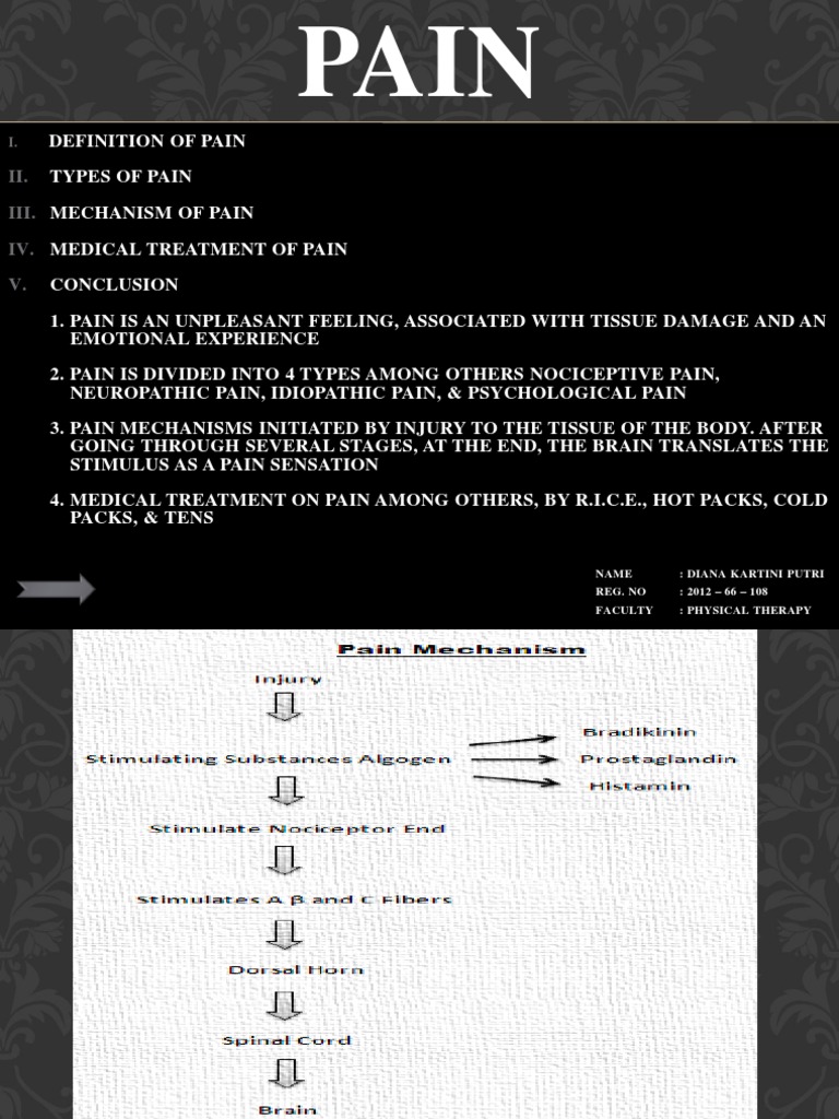 Understanding Pain: Types and Treatments | PDF | Wellness | Science ...