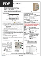 EL-SEC & EL-COR Earth Fault Relays | PDF | Relay | Materials Science