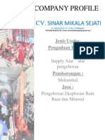 Kompany Profil CV. SMS BARU