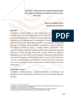 A Relação Das Normas Brasileiras Com As Convenções Sobre Contratos Internacionais Da Oea, Onu e Ue